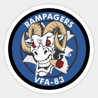 VFA-83 Rampagers - F/A-18 Sticker
